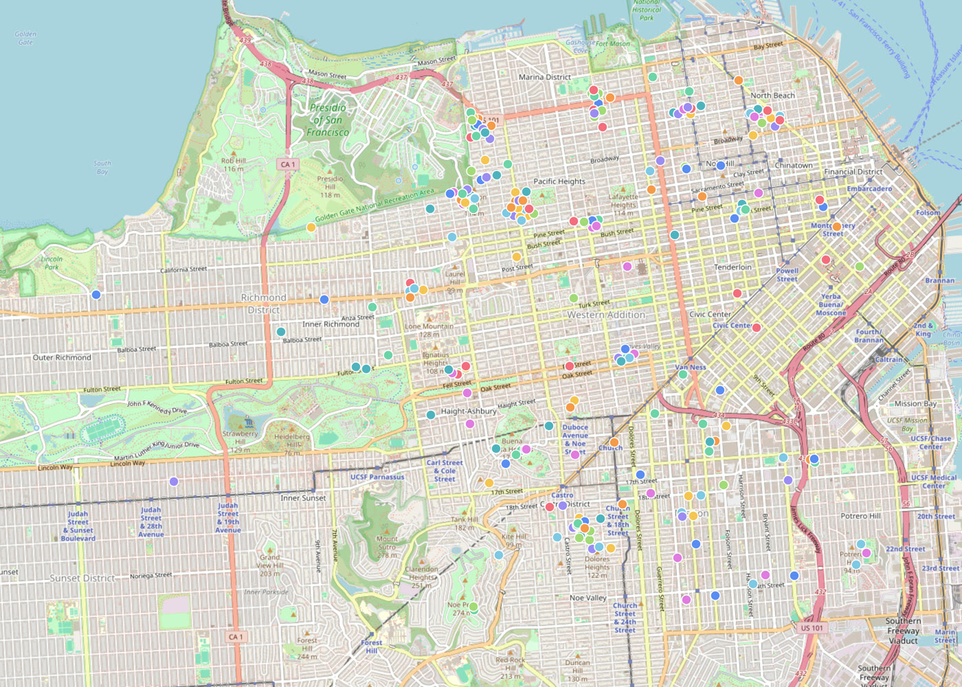 Street map